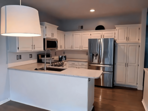 painted cabinets
