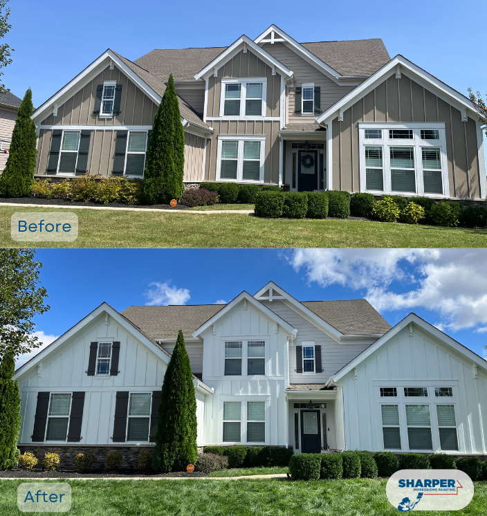 dublin, oh exterior painting
