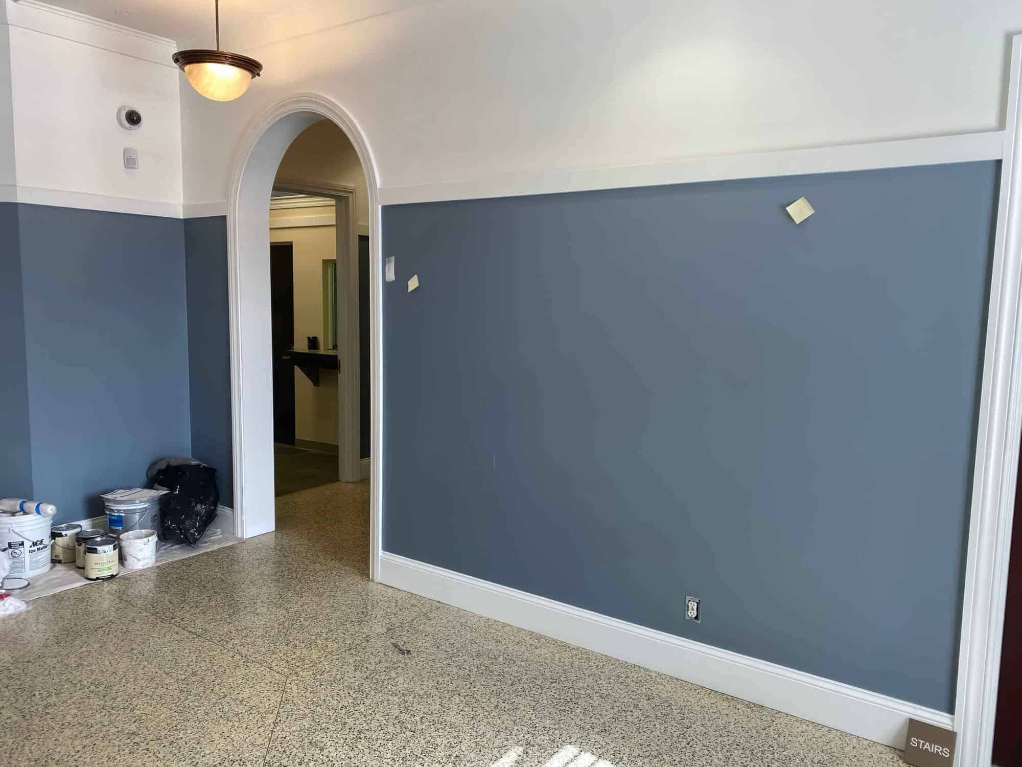 interior house painting in winter, how to match paint colors