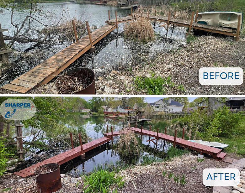 exterior wood restoration in Lenexa, KS