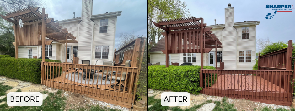 exterior wood restoration in Lenexa, KS
