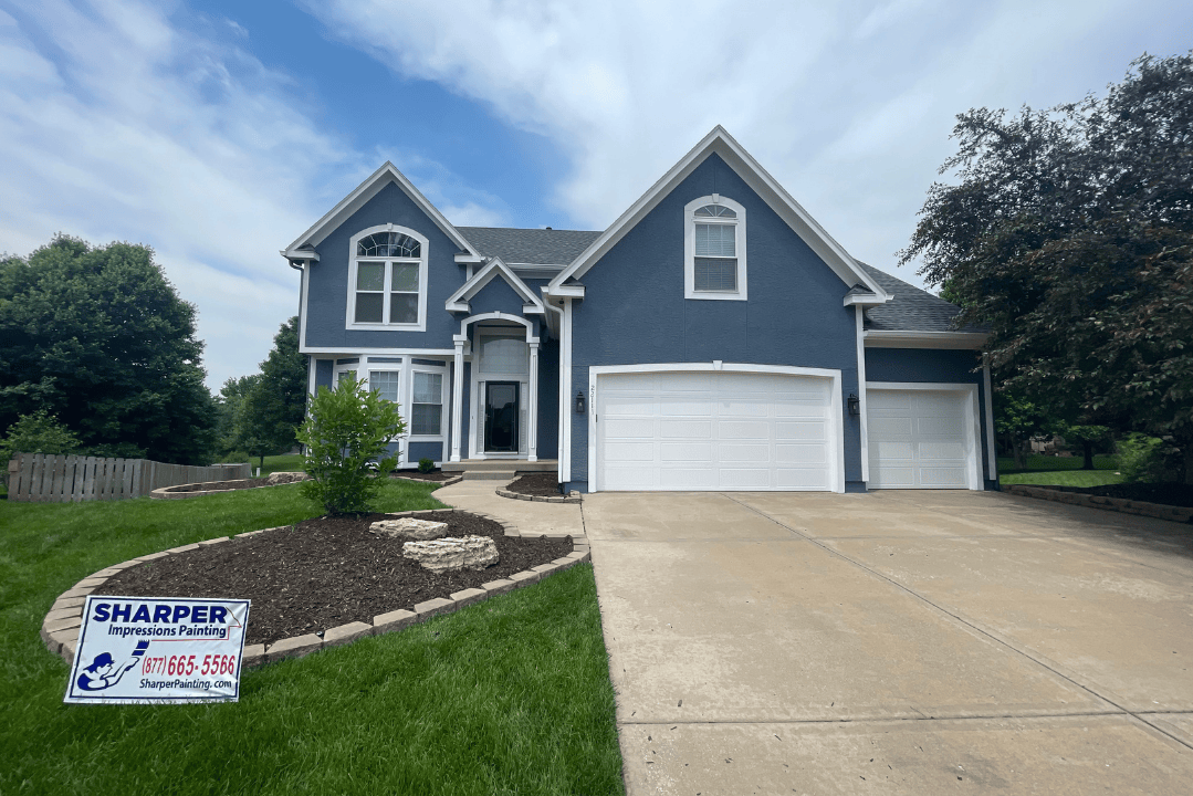 exterior painting in Overland Park, KS