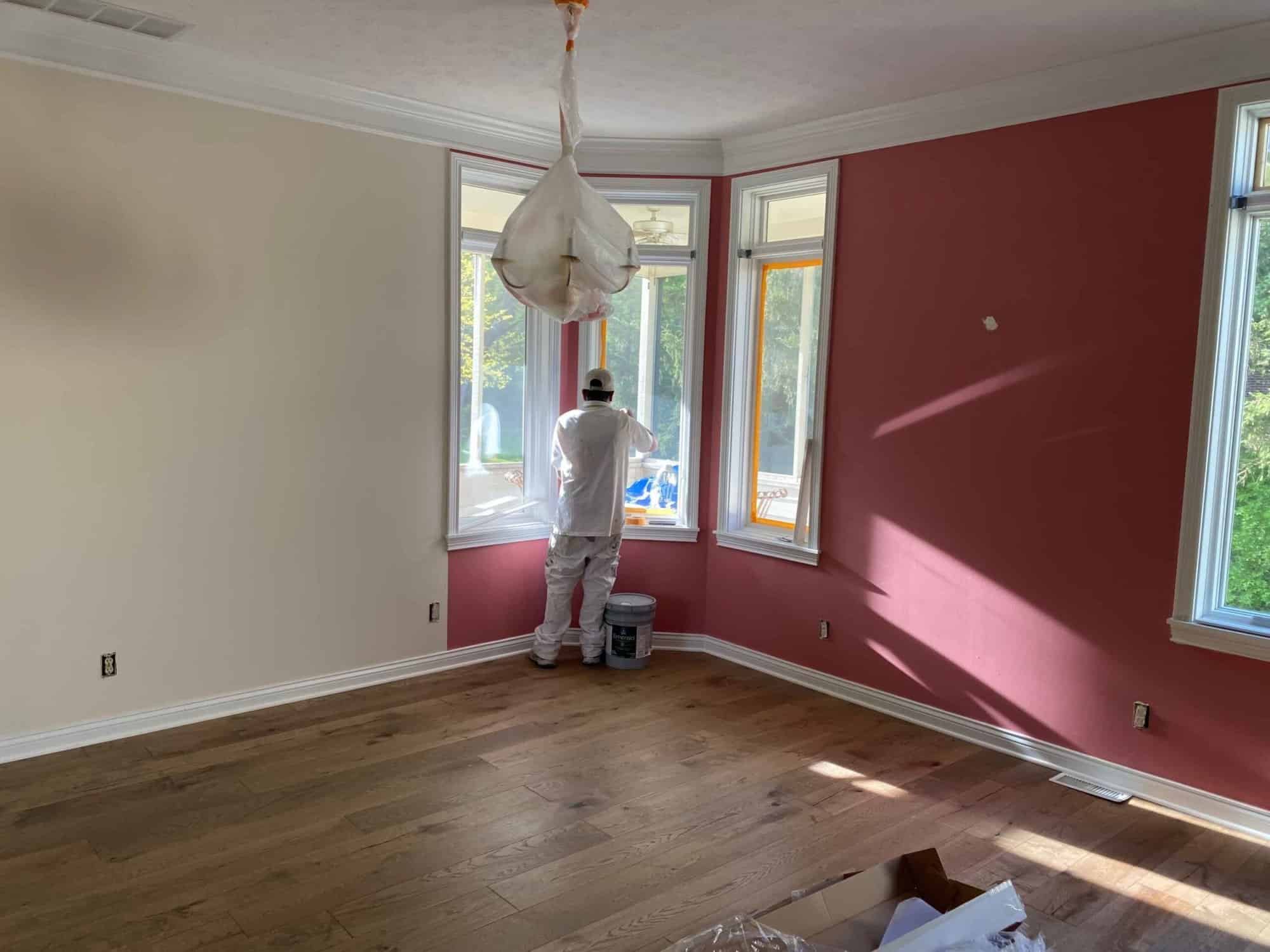 how to match paint color already on wall