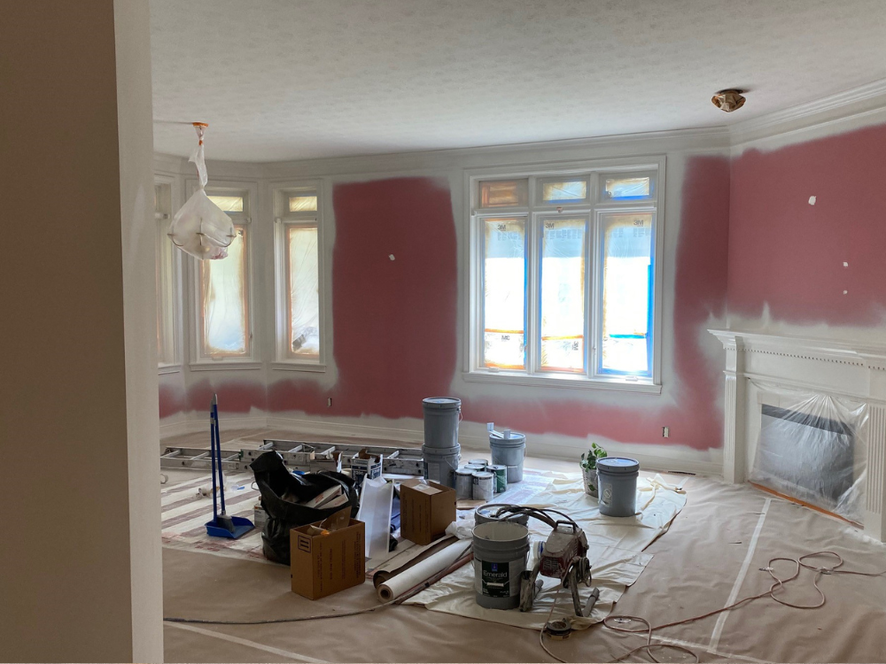 different types of interior paint