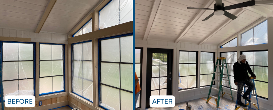 Interior House Painting Project in Nashville