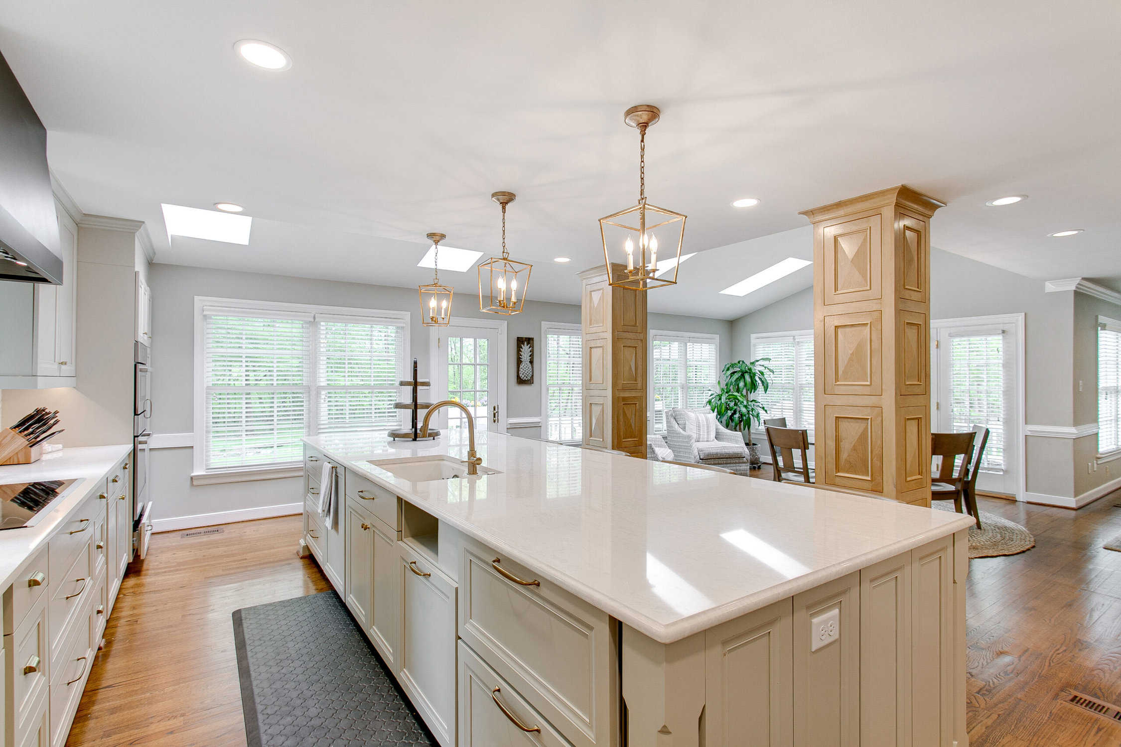 painted cabinets