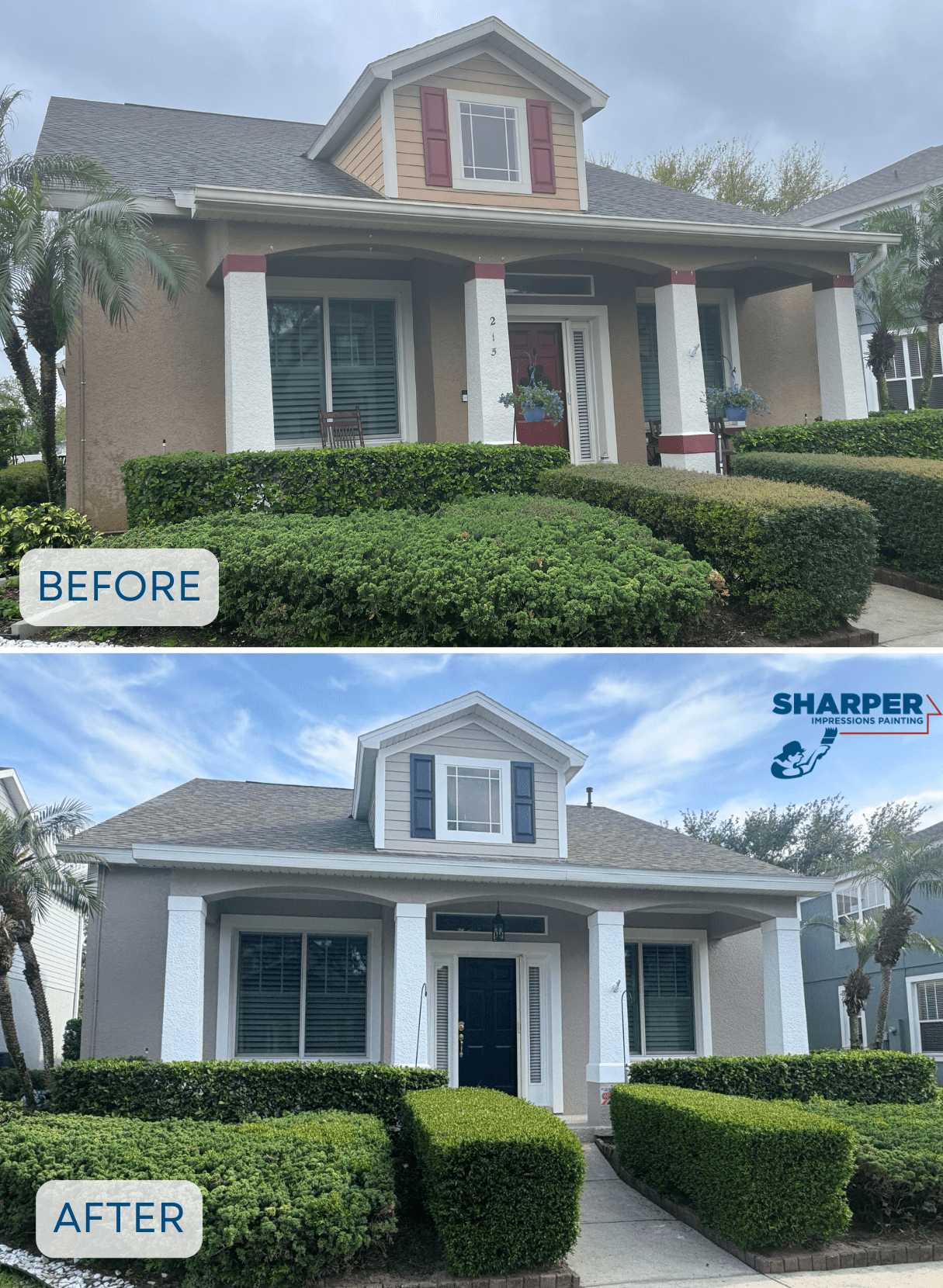 Winter Garden exterior house painting