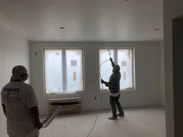 commercial ceiling painting options