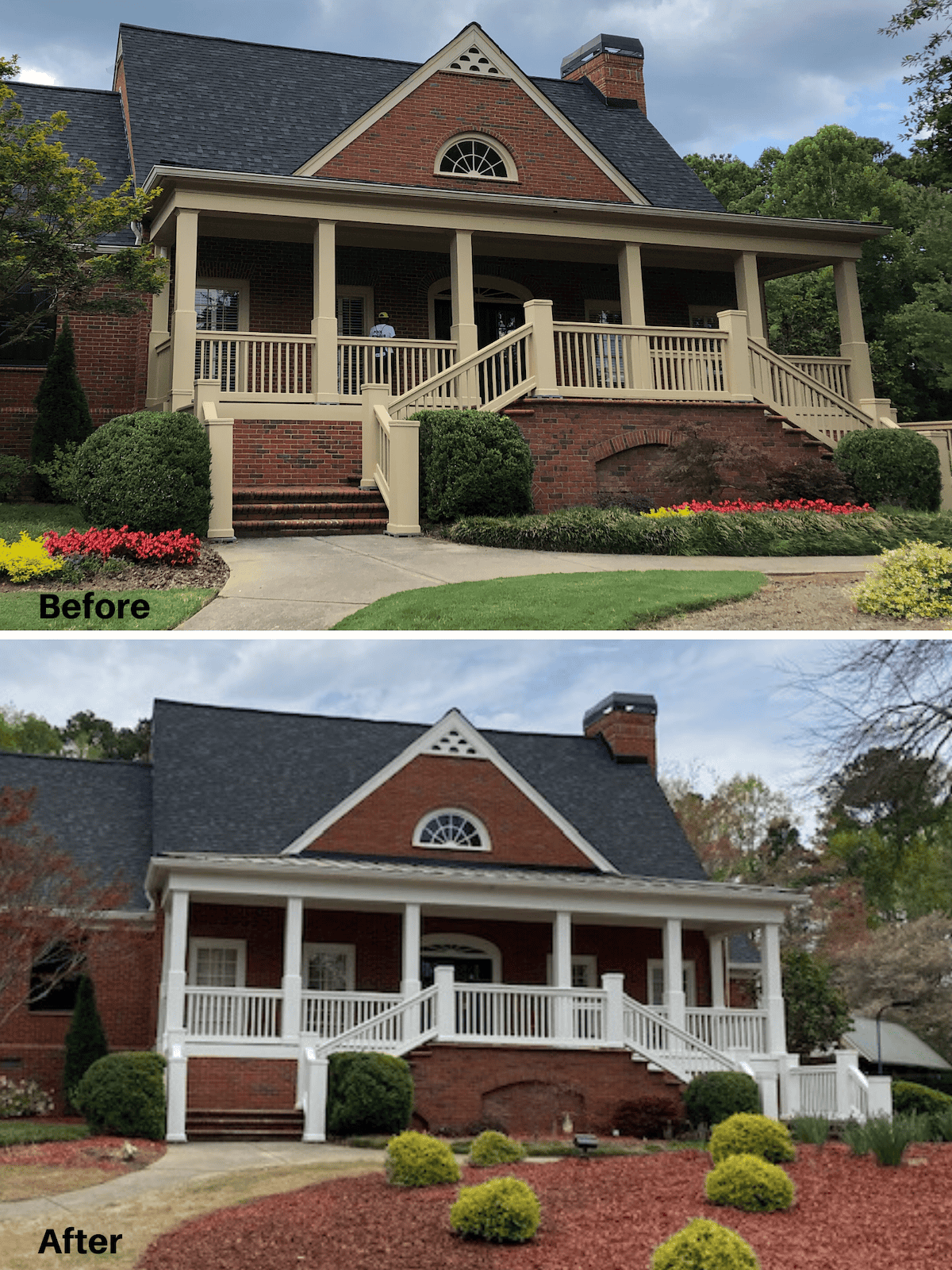 Exterior Trim Painting in Alpharetta, Georgia