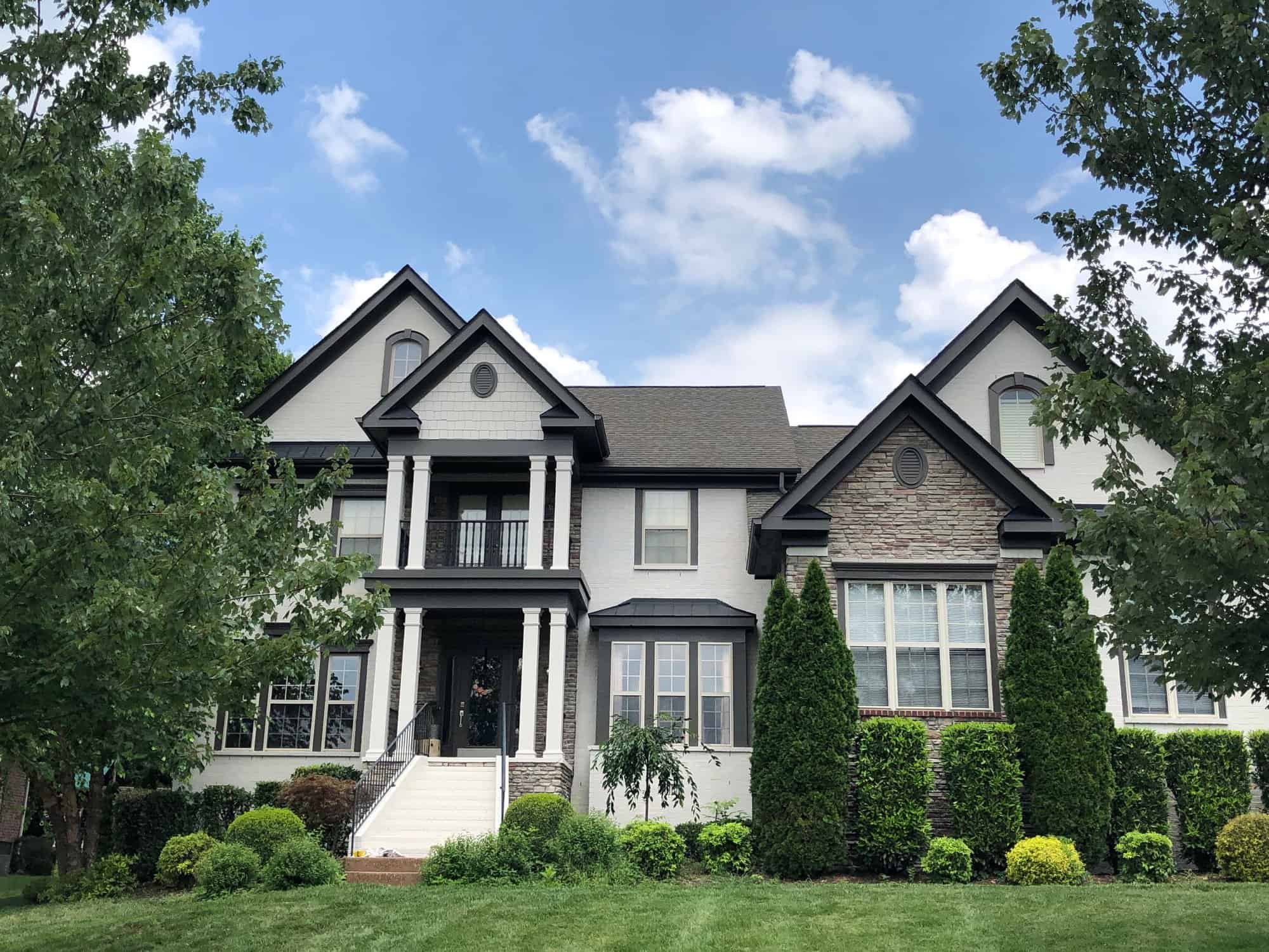 atlanta exterior painting after photo